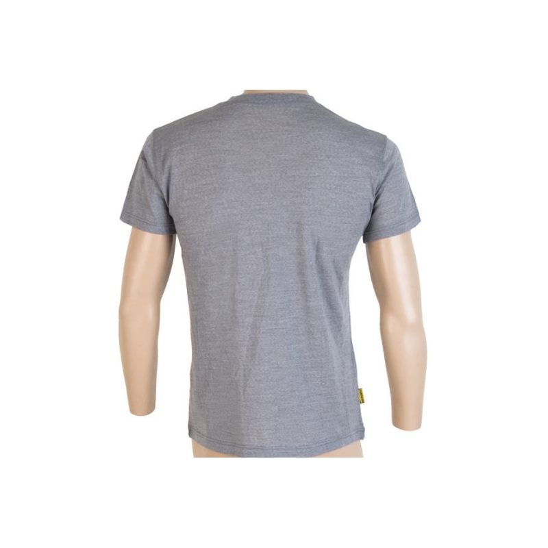 Pánské funkční triko Sensor Merino Active PT Kompas šedé - krátký rukáv výprodej