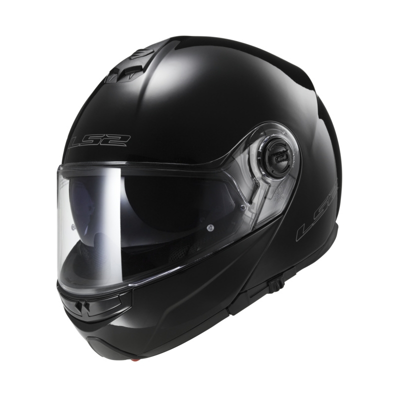 Vyklápěcí přilba na motorku LS2 FF325 Strobe černá lesklá výprodej
