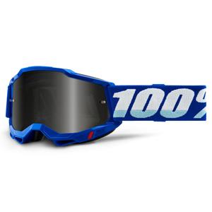 Gafas de motocross 100% ACCURI 2 azul (plexi ahumado)