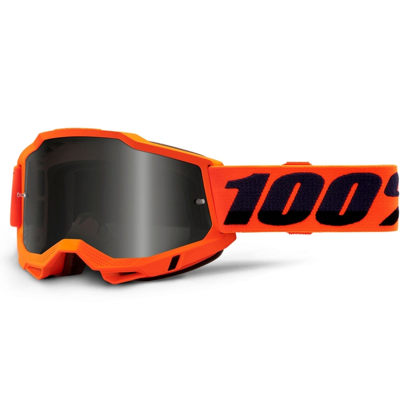 Gafas de motocross 100% ACCURI 2 naranja (plexi ahumado)