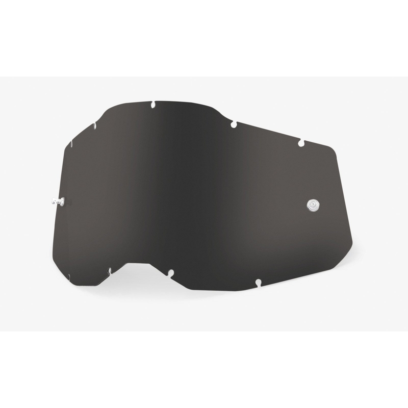 Plexi 100% Racecraft 2/Accuri 2/Strata 2 ahumado oscuro (Antivaho)