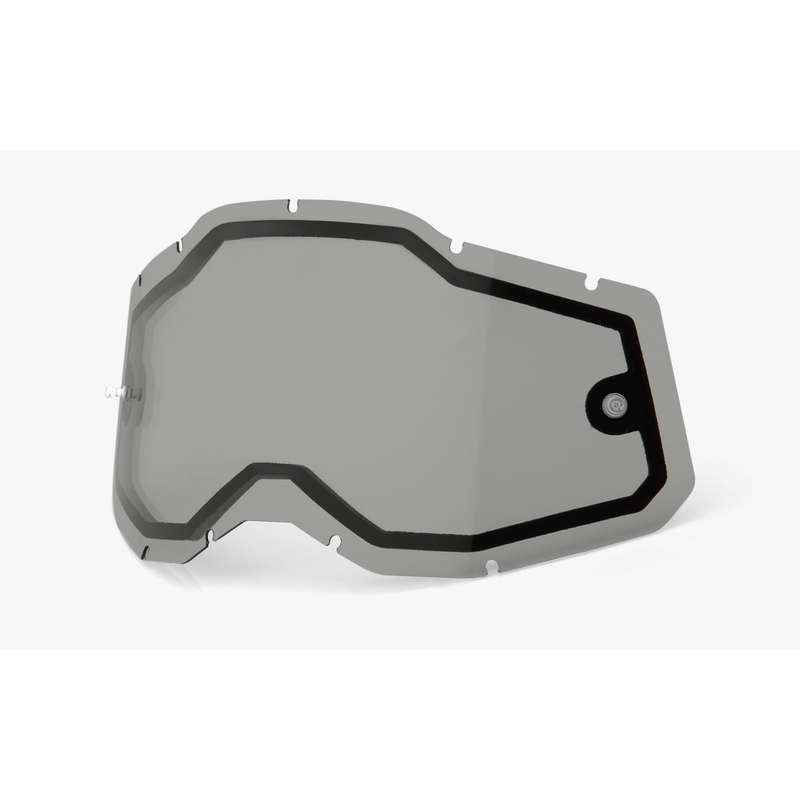 Plexi 100% Racecraft 2/Accuri 2/Strata 2 doble humo (Antivaho)