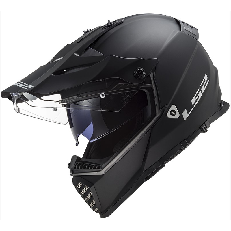 Enduro přilba LS2 MX436 Pioneer EVO černá matná - II. jakost