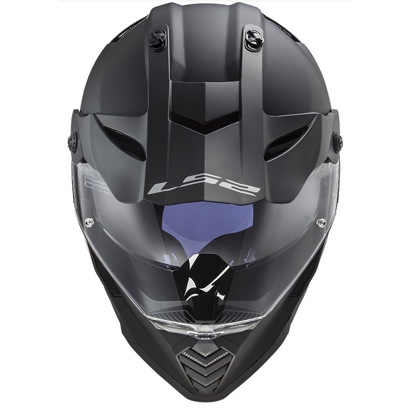 Enduro přilba LS2 MX436 Pioneer EVO černá matná - II. jakost
