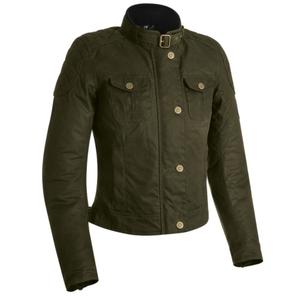 Chaqueta de moto Oxford Holwell para mujer Verde liquidación