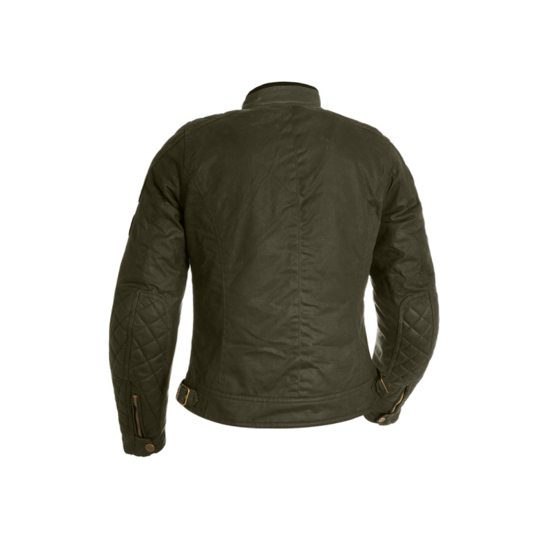 Chaqueta de moto Oxford Holwell para mujer Verde liquidación