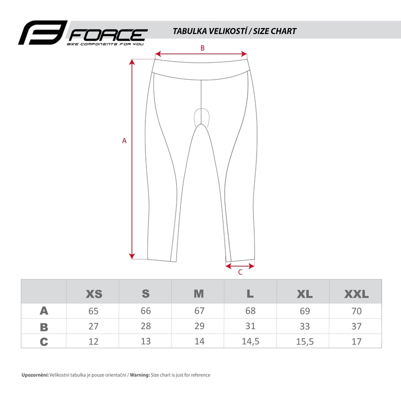 Culotte FORCE Lady Negro liquidación