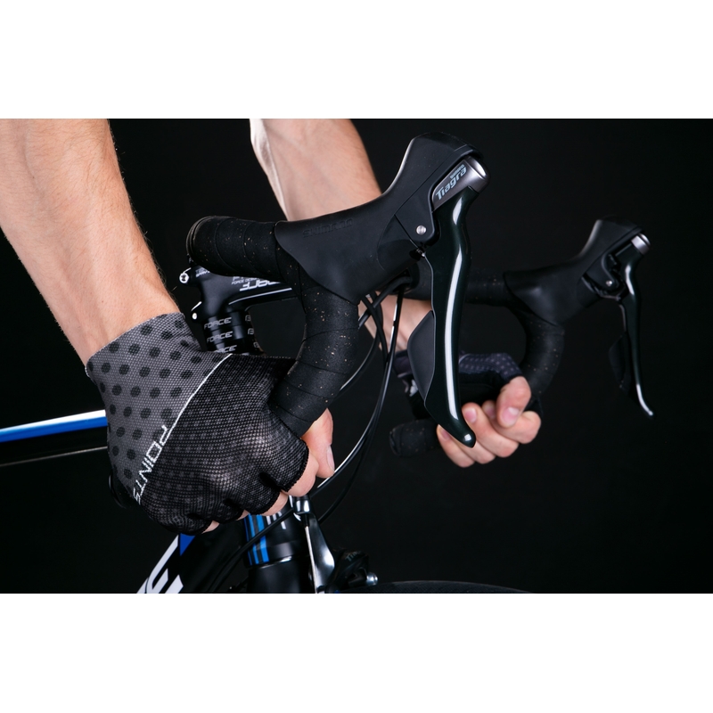 Guantes FORCE Points negro-gris liquidación