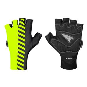 Guantes FORCE Line negro-amarillo fluorescente liquidación