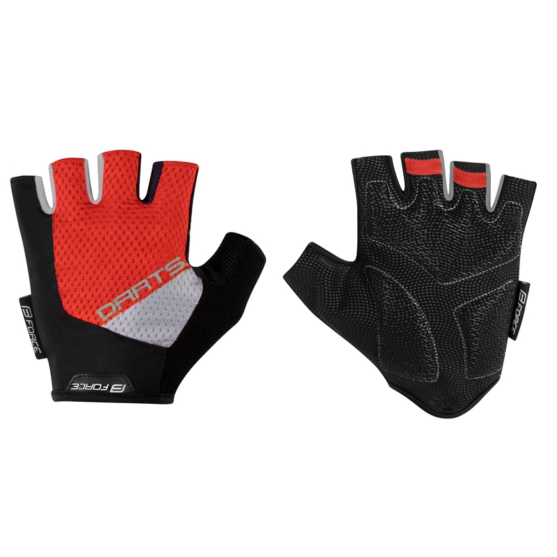 Guantes de dardos FORCE negro-rojo-gris liquidación