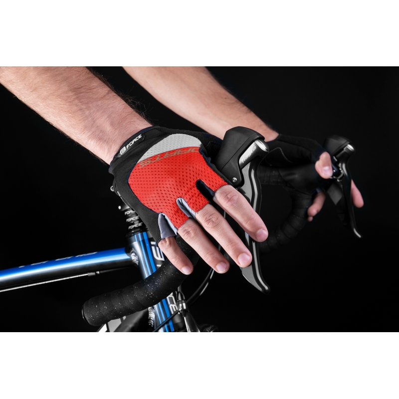 Guantes de dardos FORCE negro-rojo-gris liquidación
