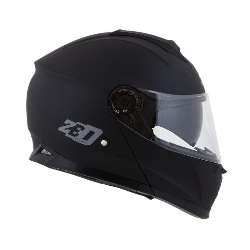 Casco de moto abatible ZED F18 negro mate