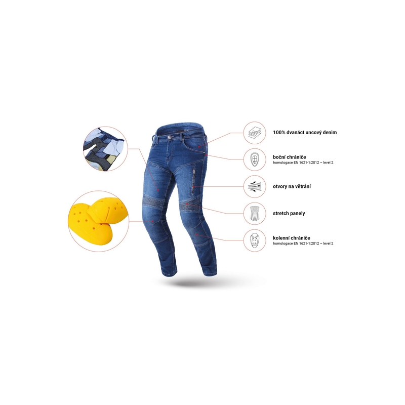 Vaqueros Street Racer Basic II CE Azul Extendido