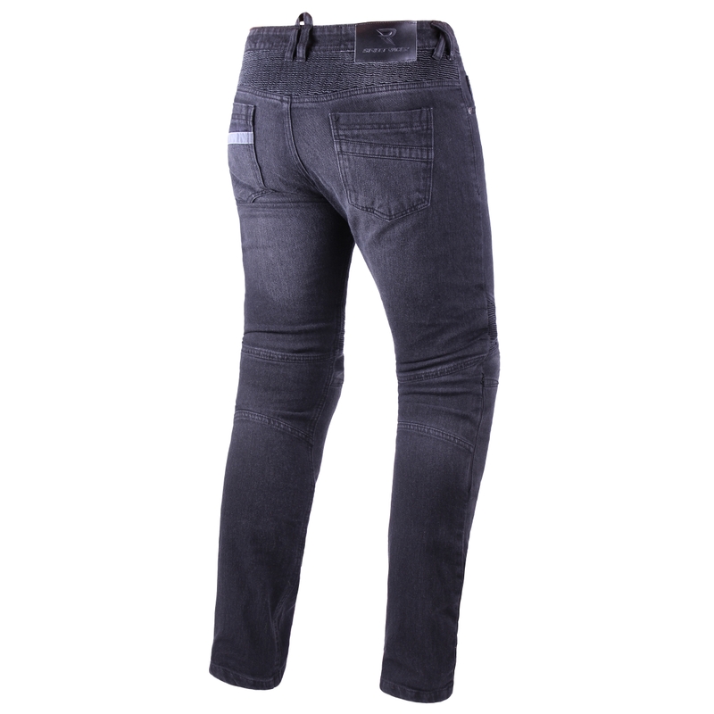 Vaqueros de moto recortados Street Racer Warior CE Negro liquidación