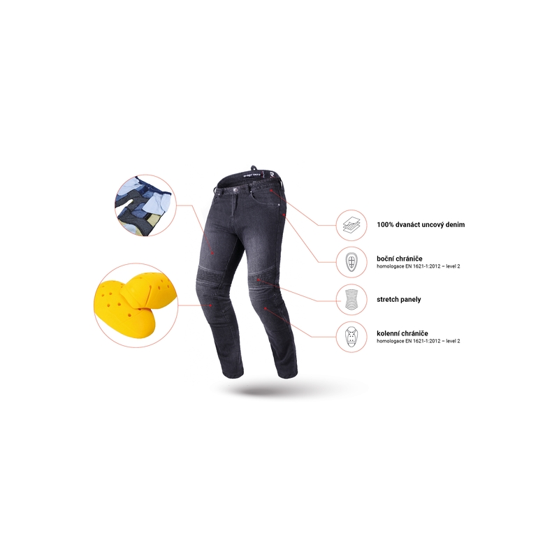 Street Racer Warior CE Extended Jeans Negro liquidación