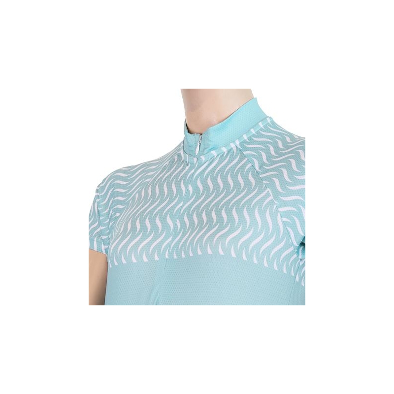 Maillot mujer Sensor Wave verde claro - manga corta liquidación