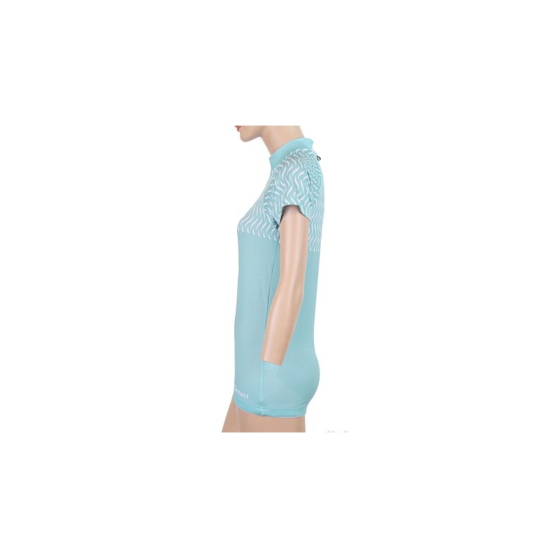 Maillot mujer Sensor Wave verde claro - manga corta liquidación
