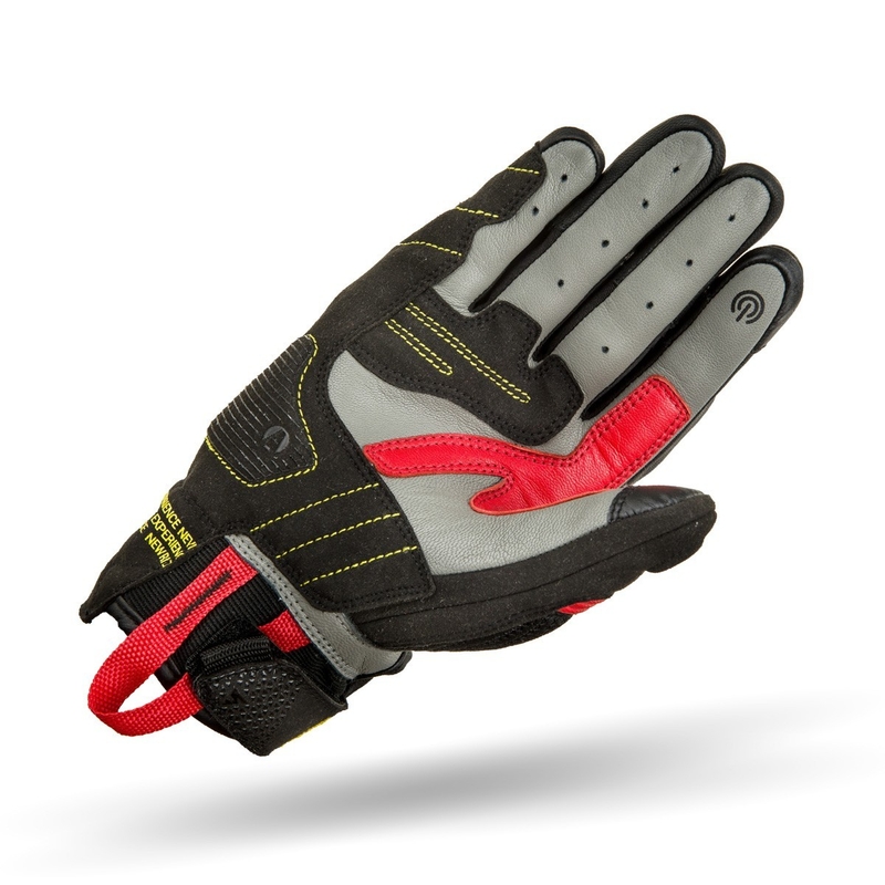 Guantes de moto Shima X-Breeze 2 negro-rojo