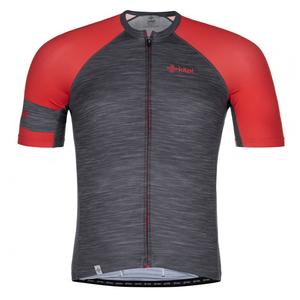 Maillot Kilpi Selva gris-rojo - manga corta liquidación