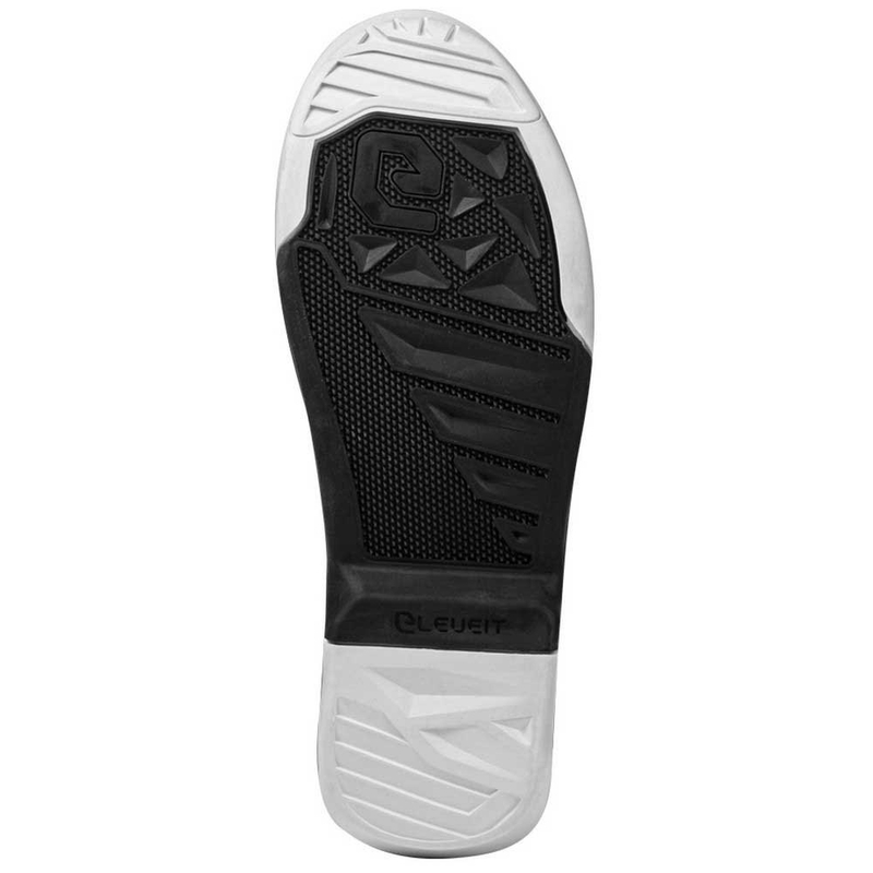 Botas de moto Eleveit X-Legend Negro-Naranja-Blanco liquidación
