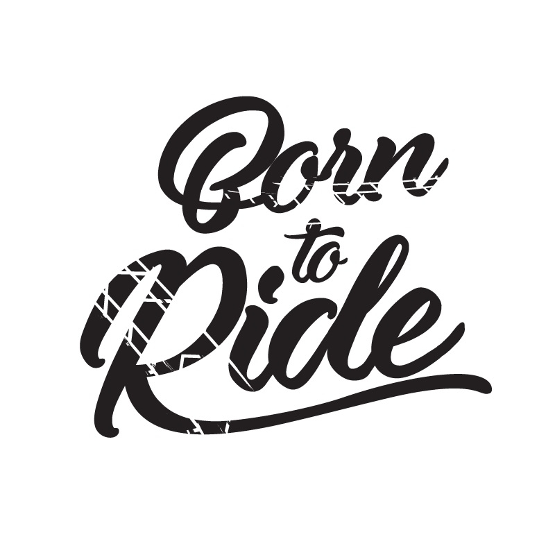 Pegatina Born to Ride
