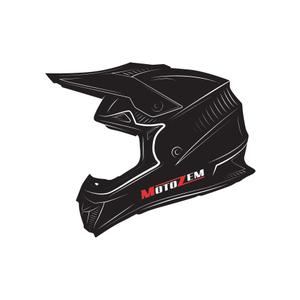 Adhesivo MotoZem Cross
