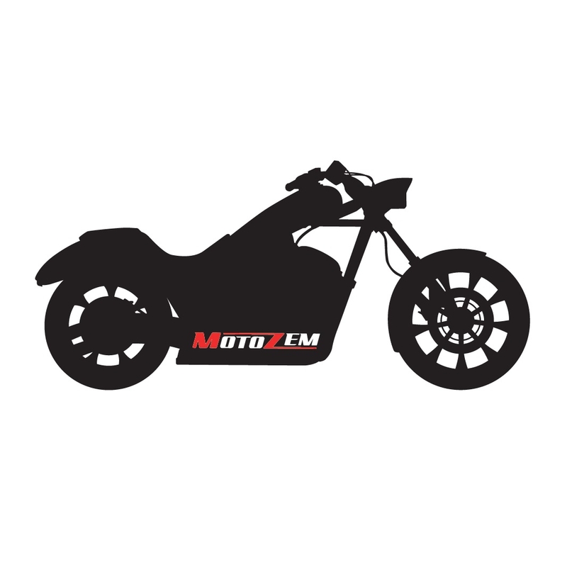Pegatina MotoZem Chopper Bike