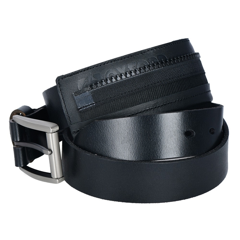 Cinturón para sujetar los pantalones a la chaqueta Oxford negro