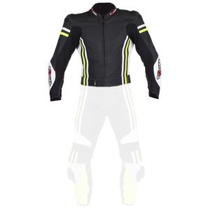 Pánská bunda Tschul 555 černo-bílo-fluo žlutá výprodej