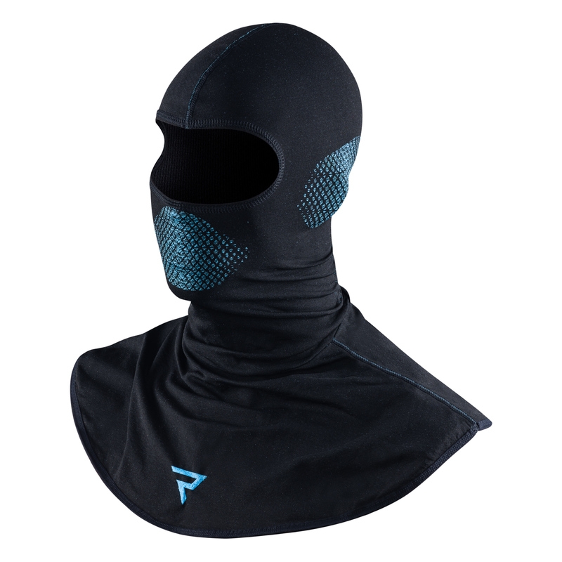 Casco térmico Rebelhorn Therm II negro-azul