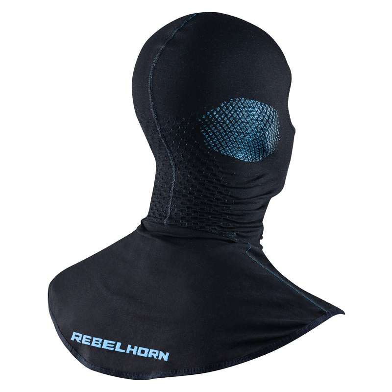 Casco térmico Rebelhorn Therm II negro-azul