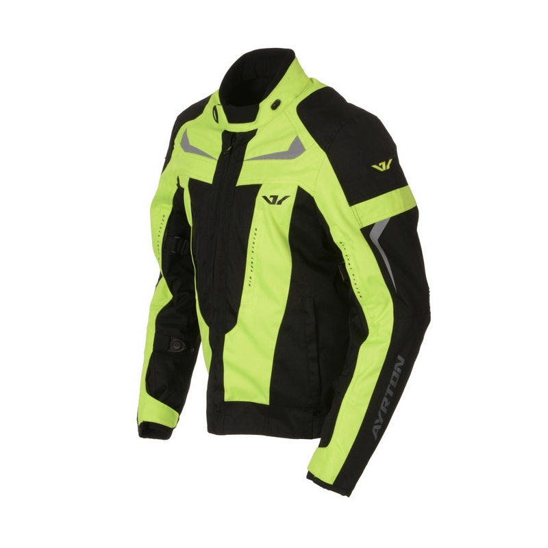 Bunda na motorku Ayrton Sting černo-fluo žlutá výprodej