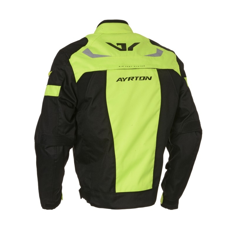 Bunda na motorku Ayrton Sting černo-fluo žlutá výprodej