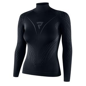 Camiseta térmica de mujer Rebelhorn Therm II Negro-Gris