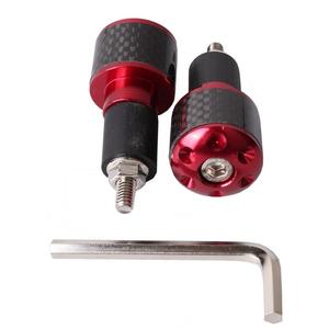 Tapas de manillar R-TECH rojas