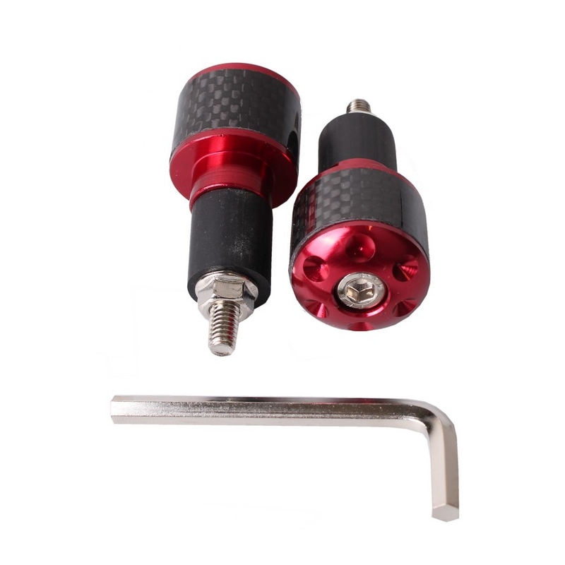 Tapas de manillar R-TOOL rojas