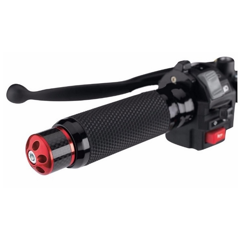 Tapas de manillar R-TOOL rojas