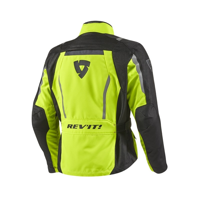 Bunda na motorku Revit Voltiac HV černo-fluo žlutá výprodej