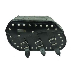 Alforjas de cuero para moto Chopper RSA-12H