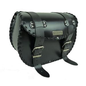 Alforjas de cuero para moto Chopper RSA-6A