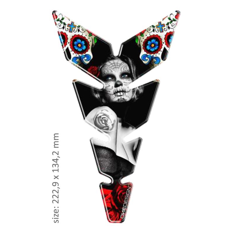 Cubierta depósito de combustible Print - MOON Slim Mexican Tatoo 2