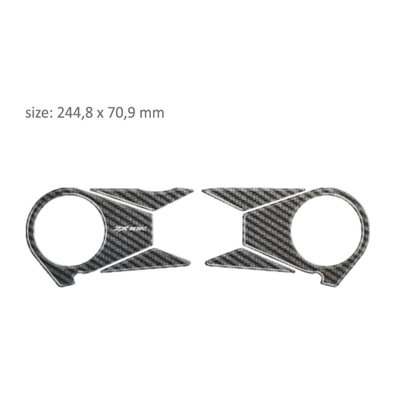 Gafas Carbono Print - Kawasaki ZX 10R (06-10) liquidación