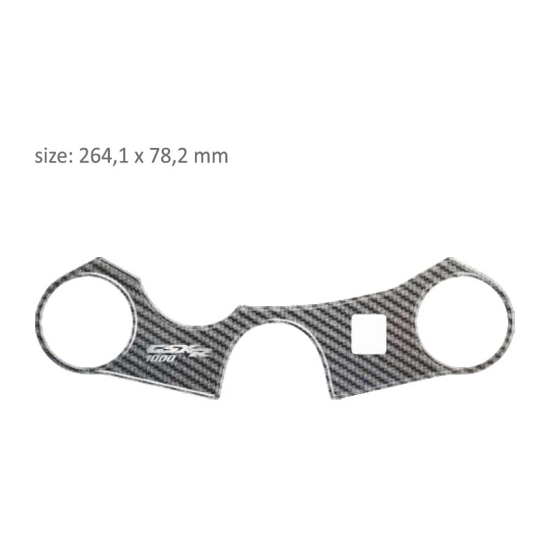 Impresión de revestimiento de carbono para gafas - Suzuki GSXR 1000 (07-08)