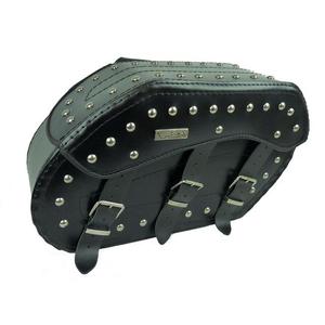 Alforjas de cuero para moto Chopper RSA-14H