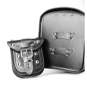 Funda de cuero para maletín de moto RSA-1B