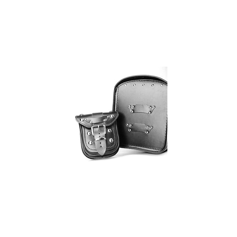 Bolsillo de cuero para maletero de motocicleta RSA-1B