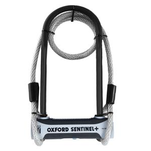 Candado Oxford U Profile Sentinel Shackle Duo negro-gris