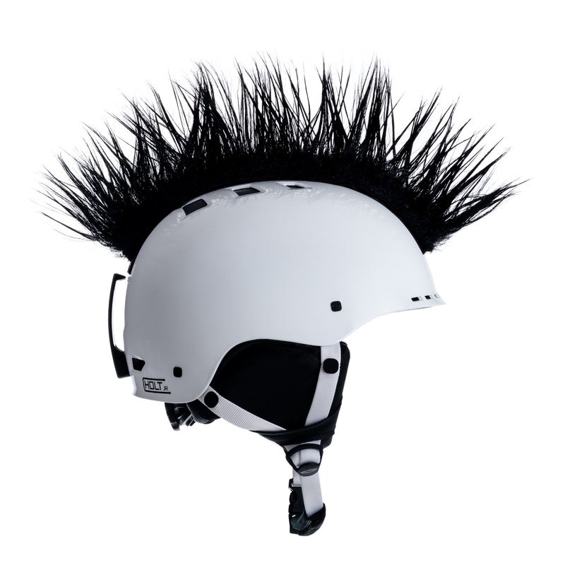 Casco Wiggystyle Mohawk Casco Negro