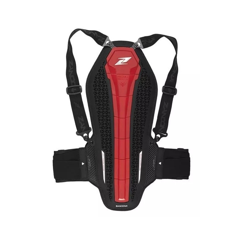Protector de columna Zandona Hybrid Back Pro X6 rojo 158-167 cm