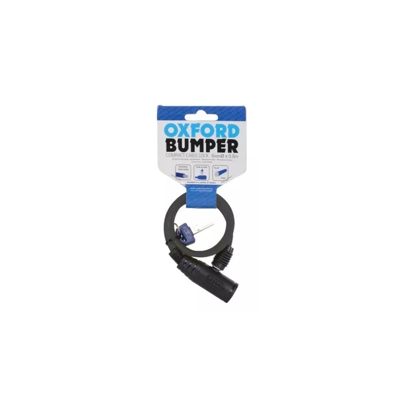 Oxford Bumper Cable Lock humo